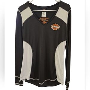 HARLEY-DAVIDSON BRUCE ROSSMEYER'S DAYTONA BEACH,FL. WOMEN'S SZ LARGE.